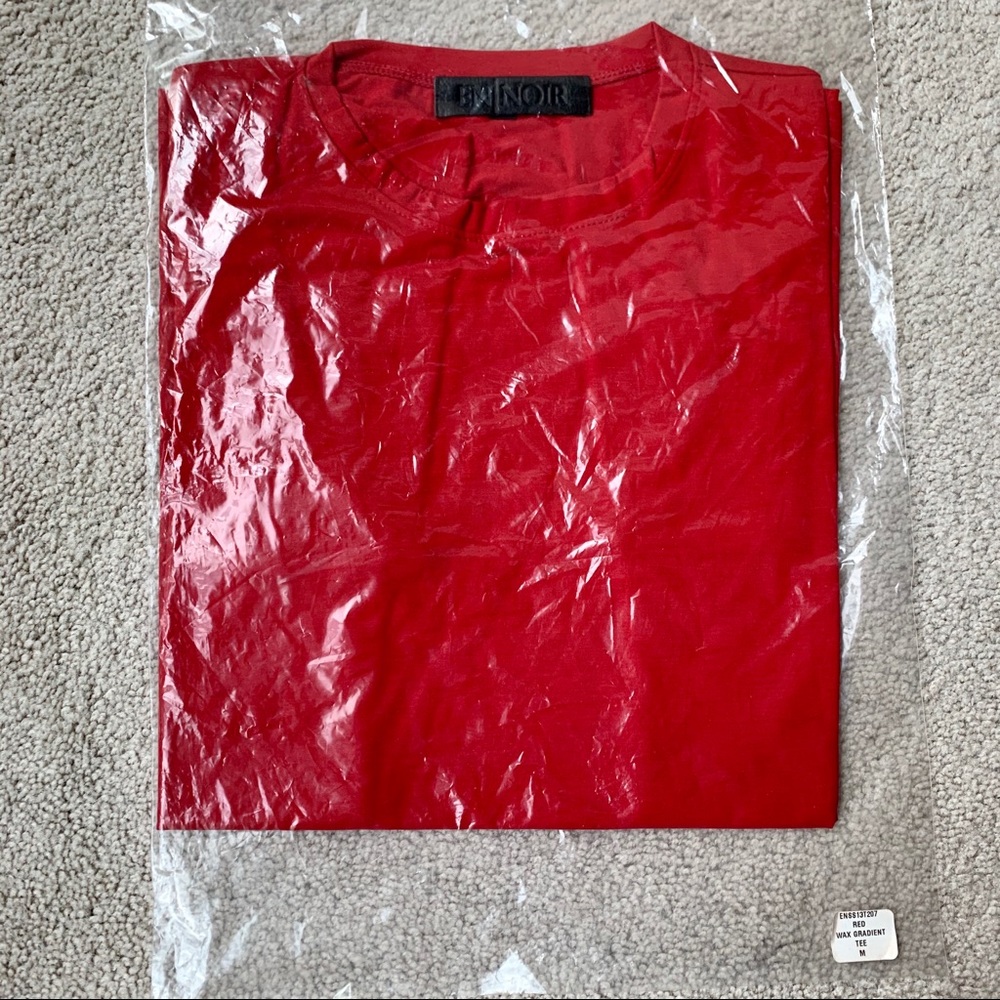 En Noir Mens Wax Gradient Tee